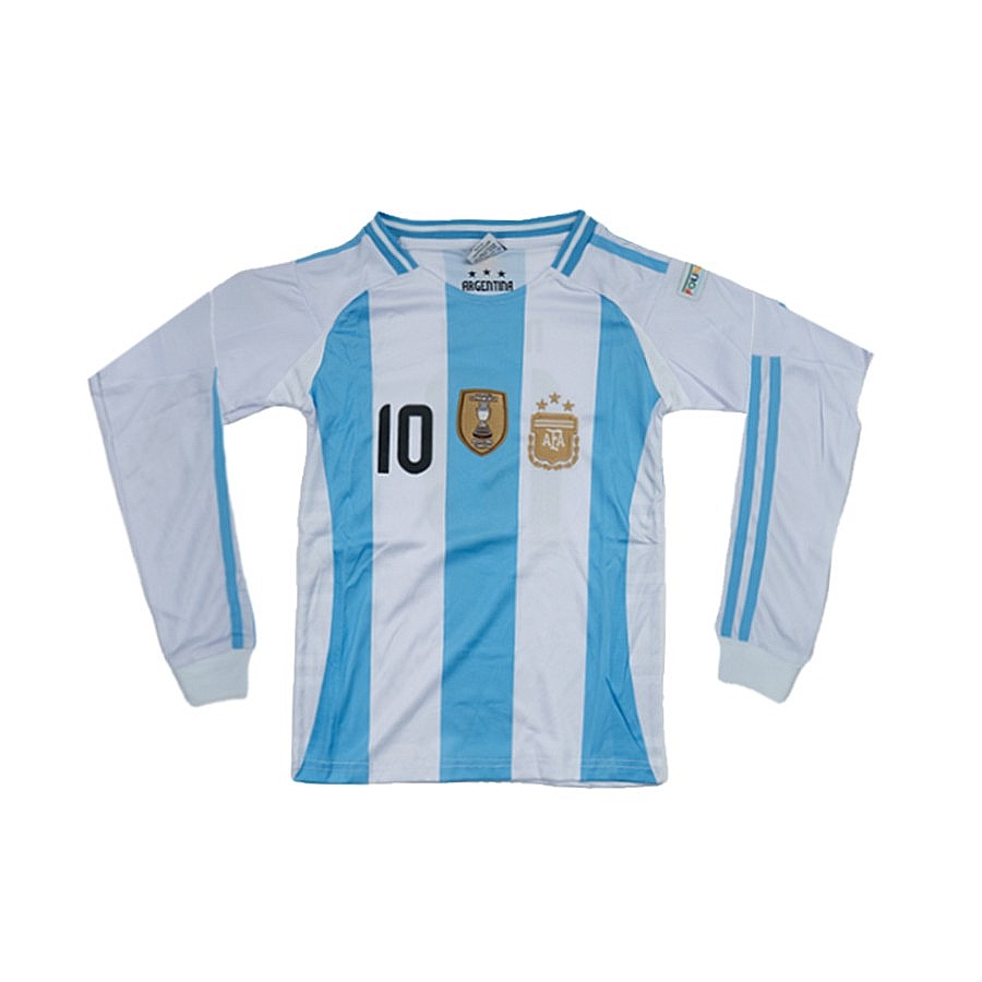 חולצה ארגנטינה - מסי 10 לבן תכלת שחור