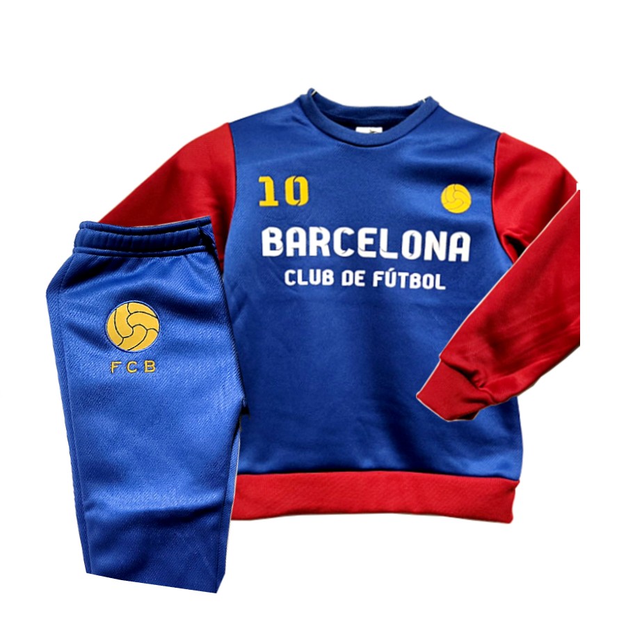 חליפת פוטר ברצלונה כחול אדום