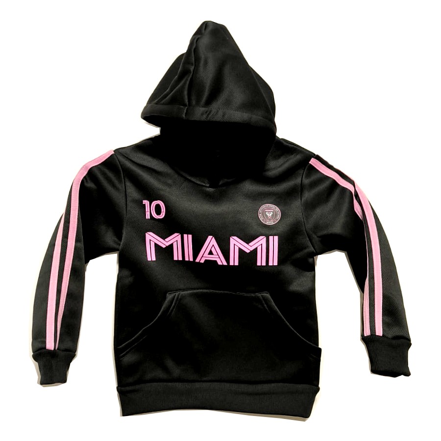 קפוצ'ון מיאמי שחור ורוד