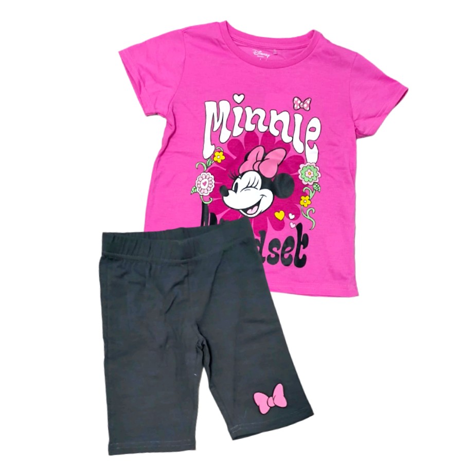 חליפת גן בנות קצרה מיני מאוס