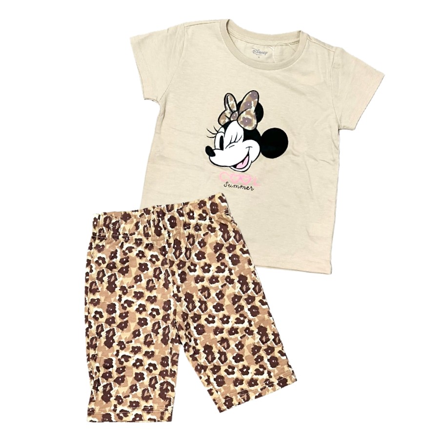 חליפת גן בנות קצרה מיני מאוס