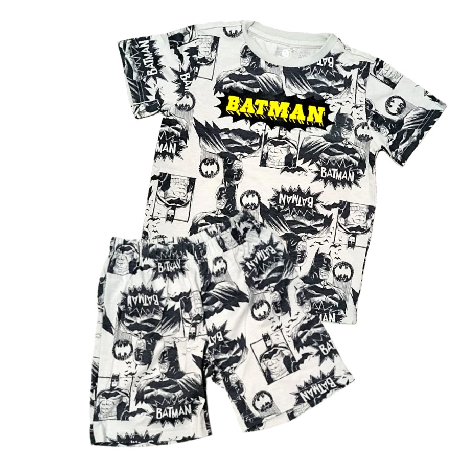 חליפת גן בנים קצרה בטמן